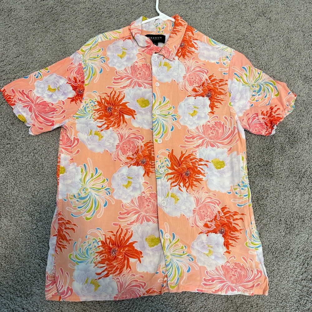 PacSun Hawaiian button down shirt